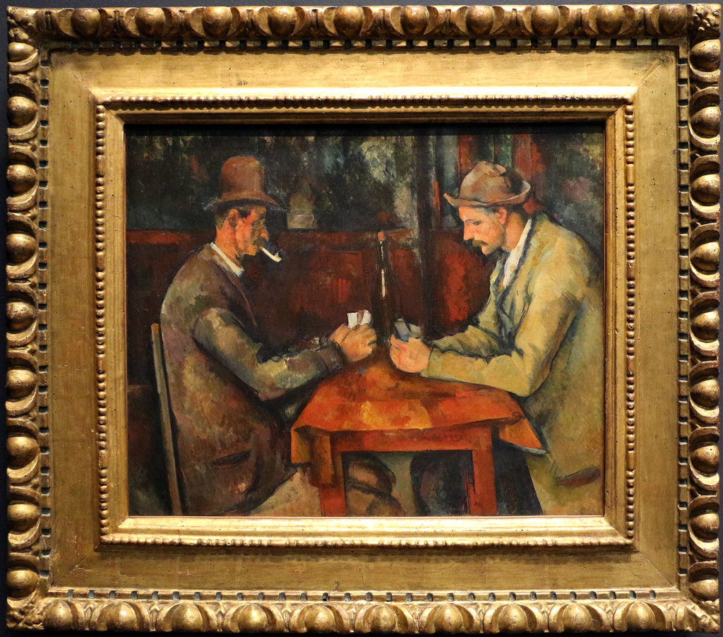 Die Kartenspieler - Paul Cézanne