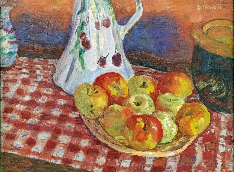 Die gelben und roten Äpfel - Pierre Bonnard