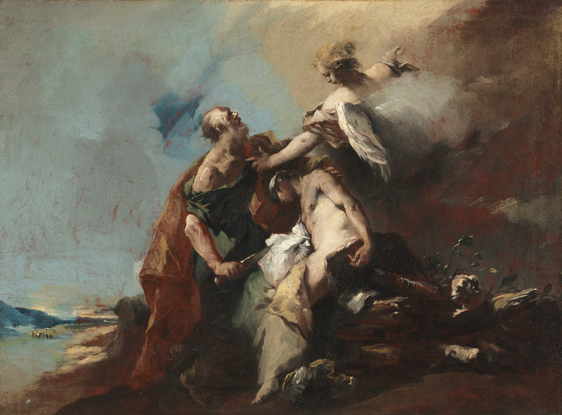 Das Opfer Isaaks - Francesco Guardi