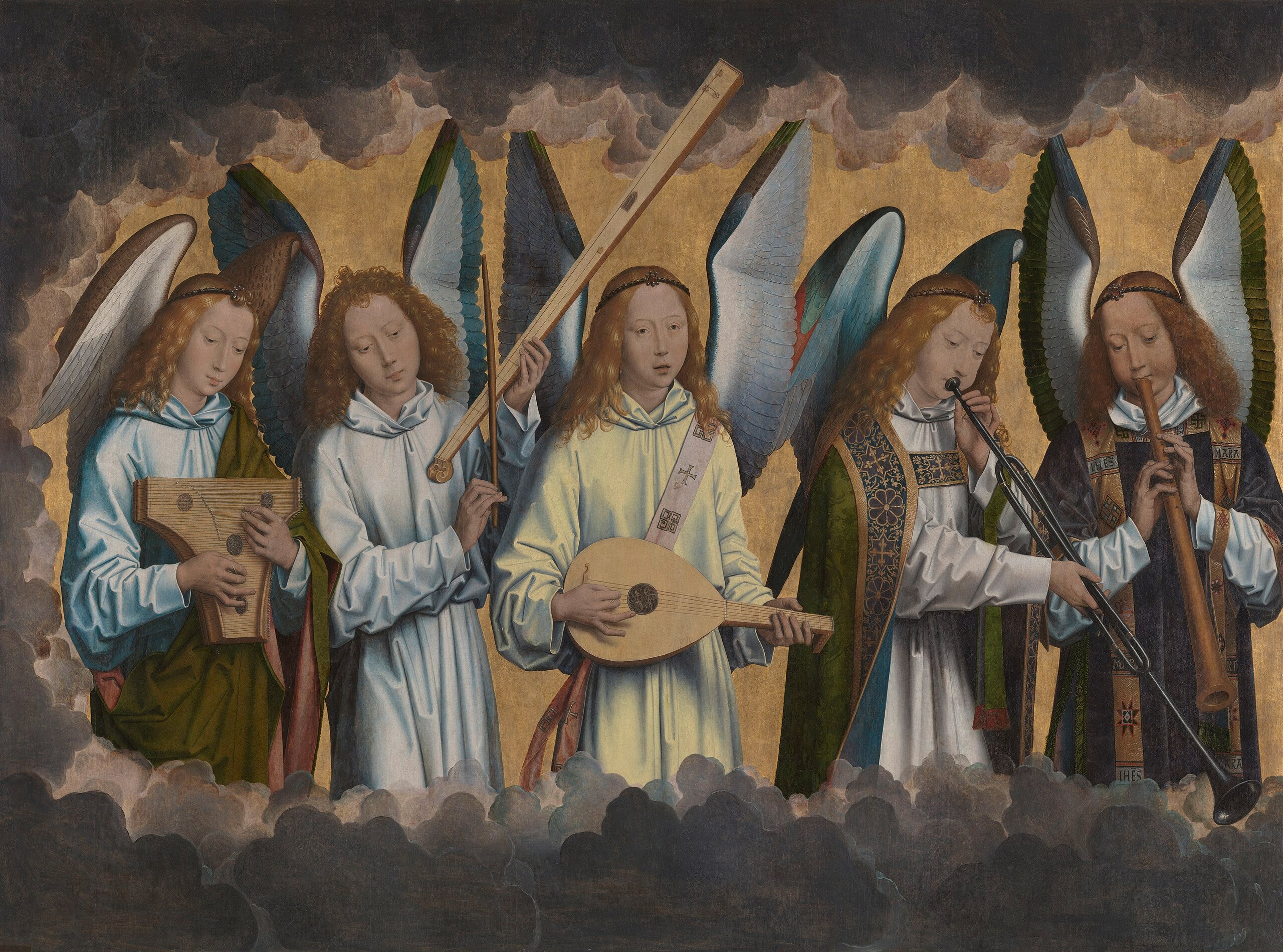 Les anges musiciens - Hans Memling - Alpha Reproduction