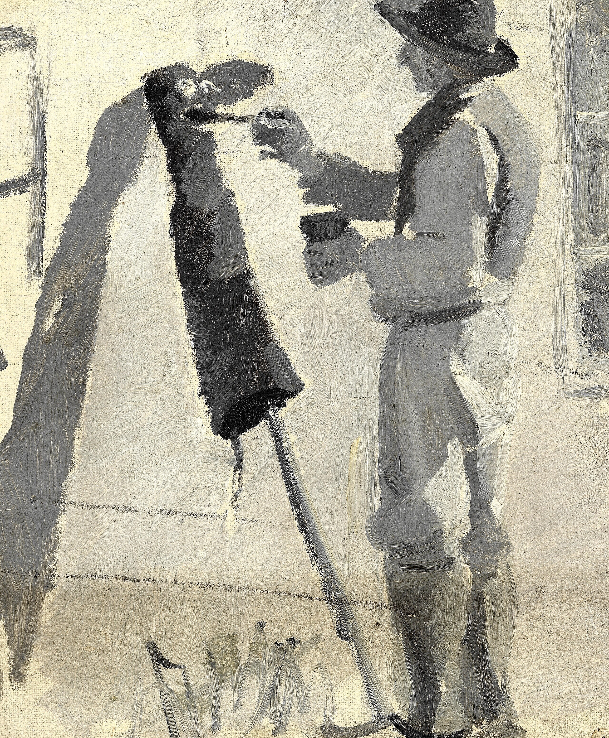 Die Stiefel sind geteert. – Michael Peter Ancher