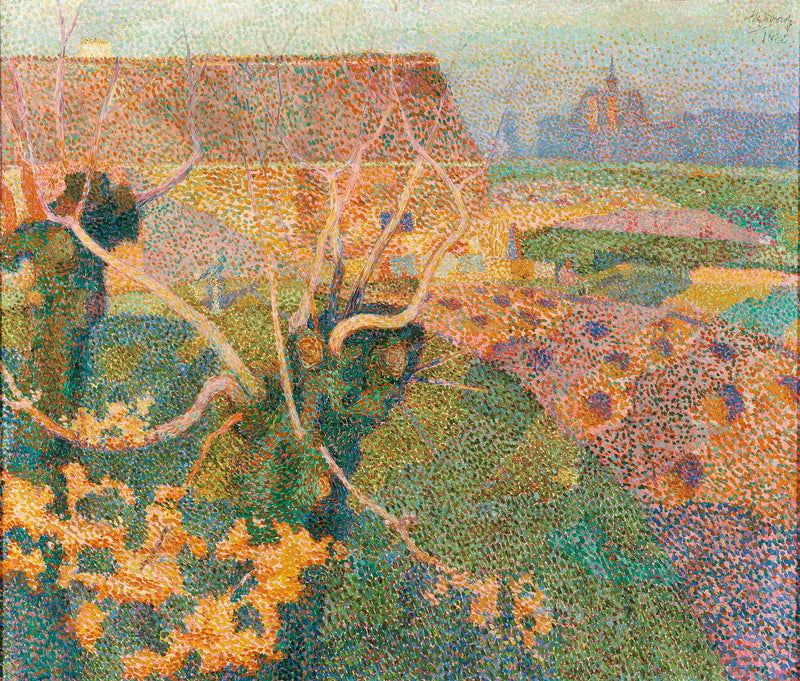 Die zwei Weiden (November Sun) - Jan Toorop