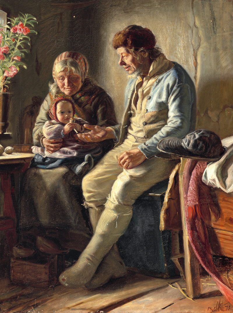 Die Großeltern. – Michael Peter Ancher