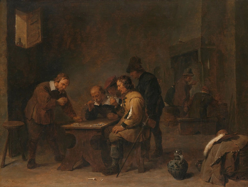 Die Spieler - David Teniers der Jüngere