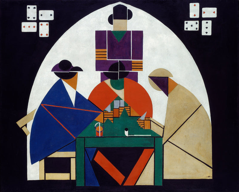 Les joueurs de cartes - Theo van Doesburg
