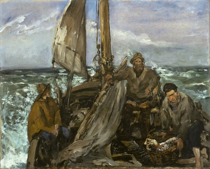 Die Arbeiter des Meeres - Édouard Manet