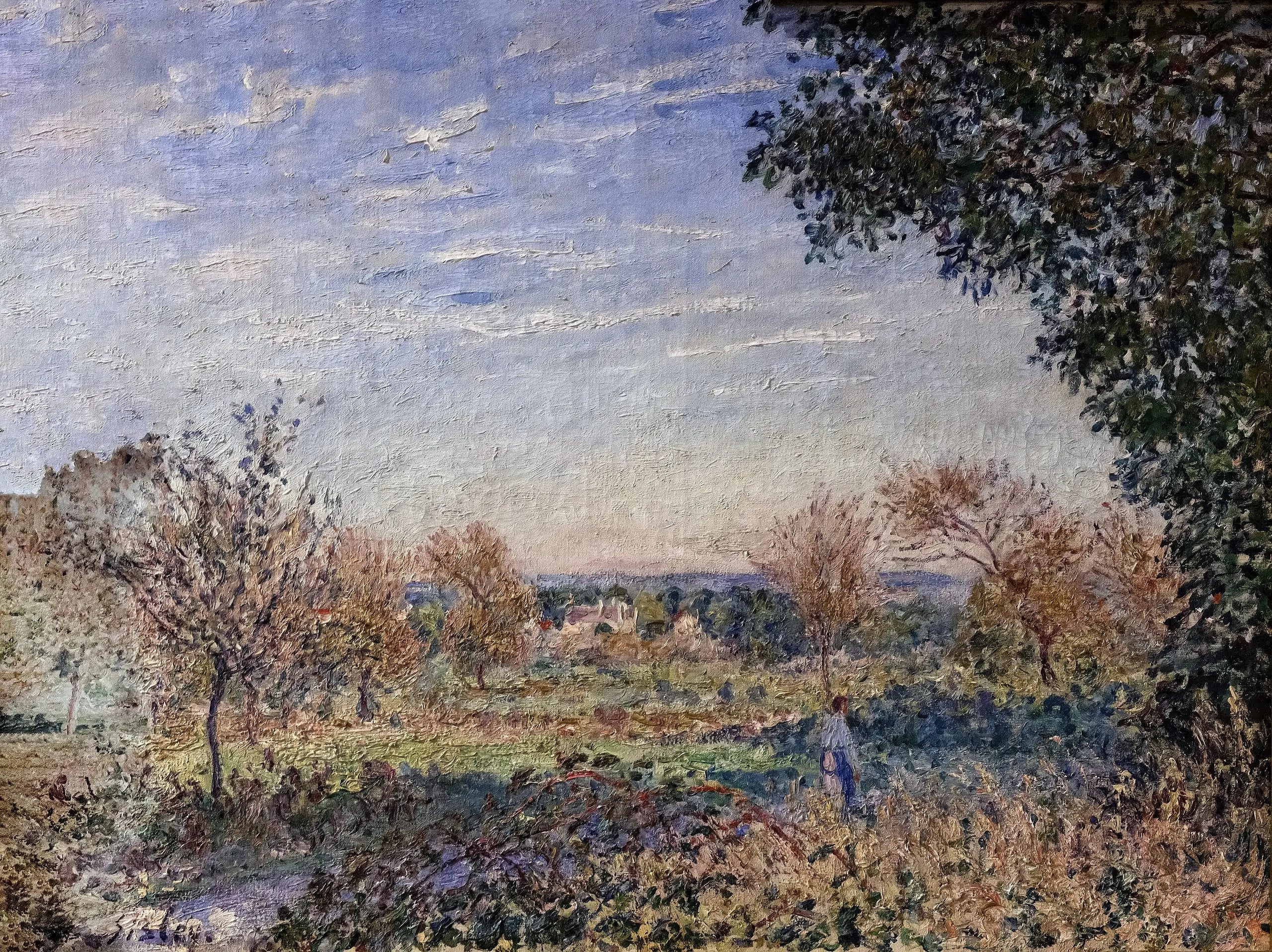 Reproduction du tableau « Matinée de septembre - Alfred Sisley » par Alpha Reproduction en peinture à l’huile