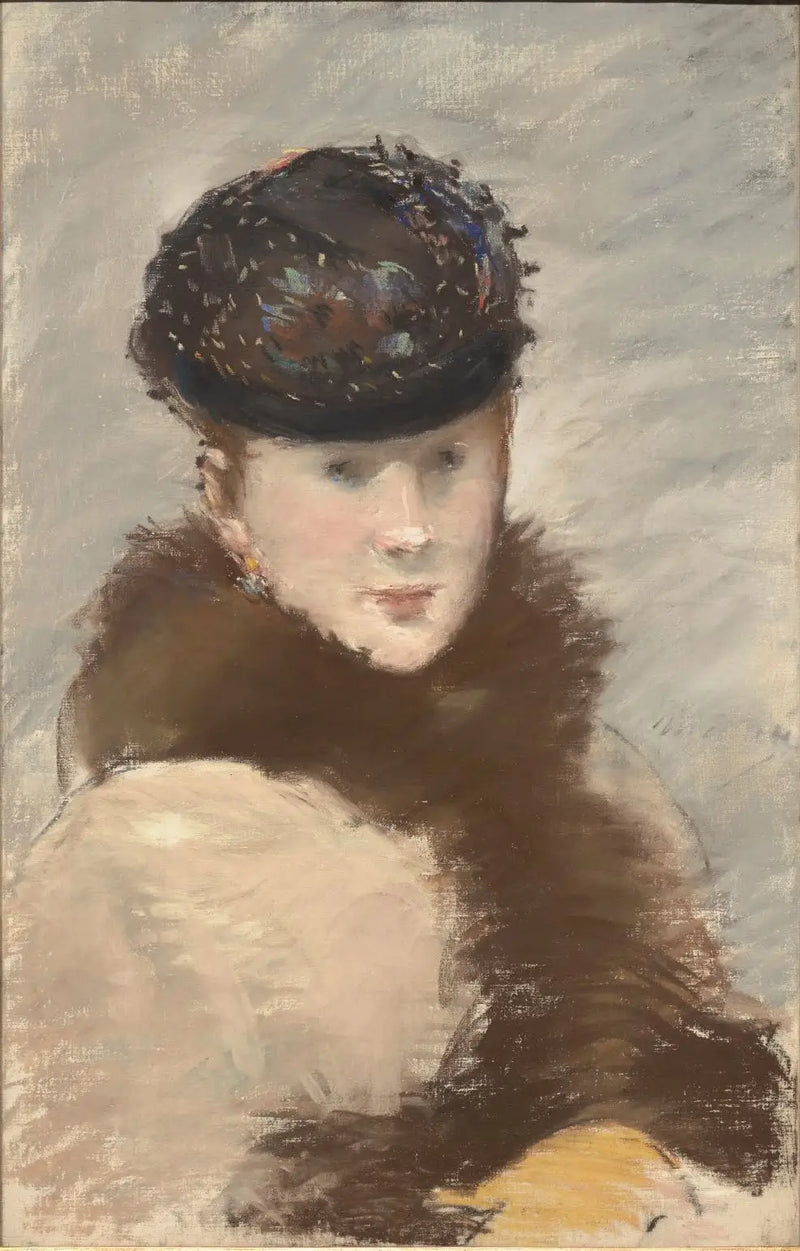 Méry Laurent mit dem kleinen Hut - Édouard Manet