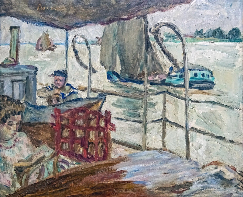 Misia Sert auf dem Schiff von Edwards - Pierre Bonnard