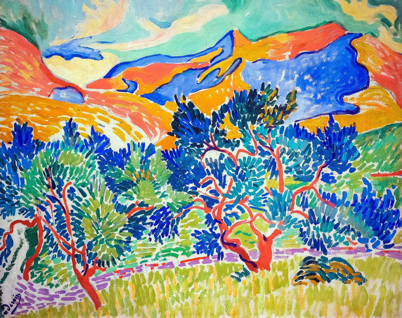 Berge in Collioure - André Derain