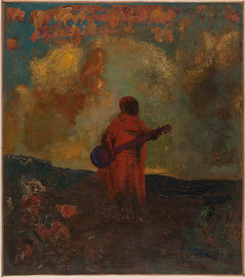 Arabischer Musiker - Odilon Redon