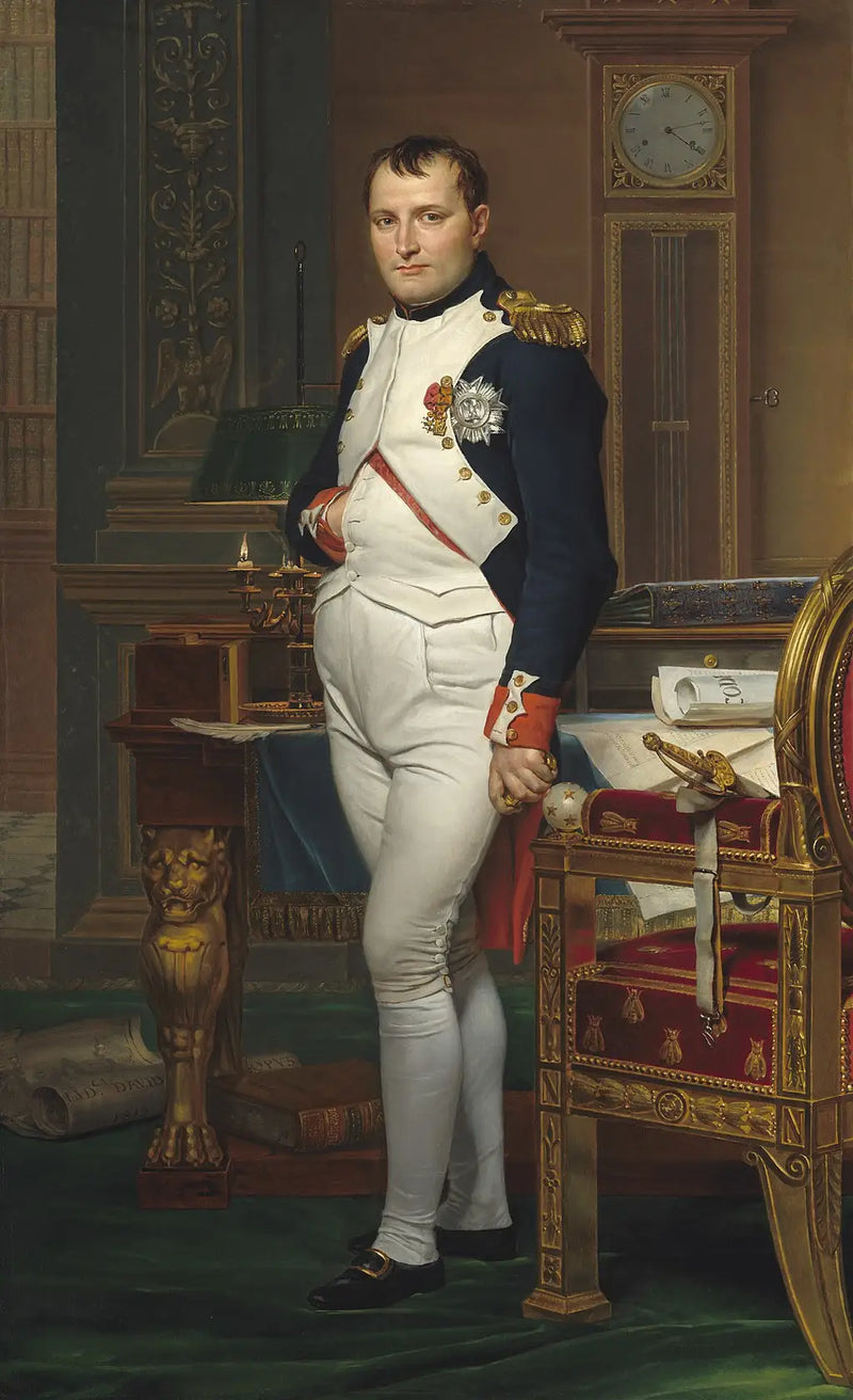 Napoleon in seinem Arbeitszimmer - Jacques-Louis David