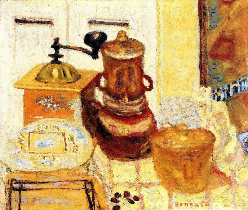 Stillleben: die Kaffeemühle - Pierre Bonnard