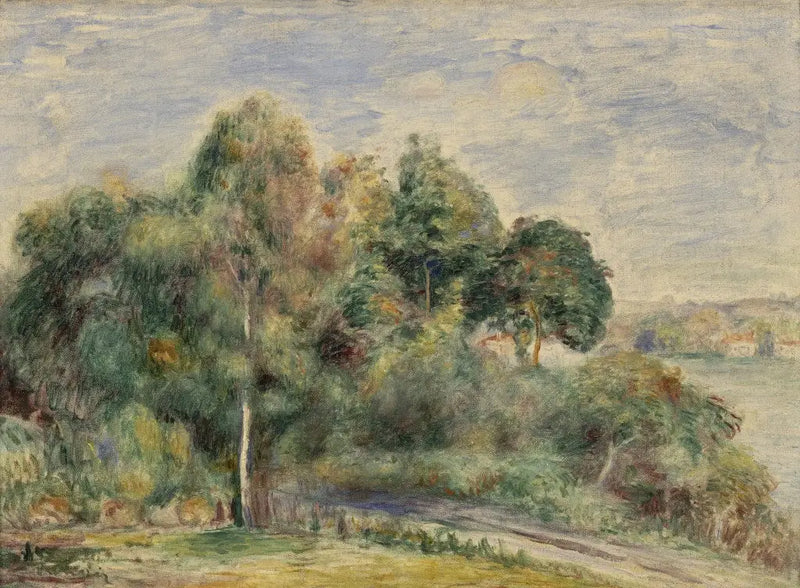 Landschaft - Pierre-Auguste Renoir