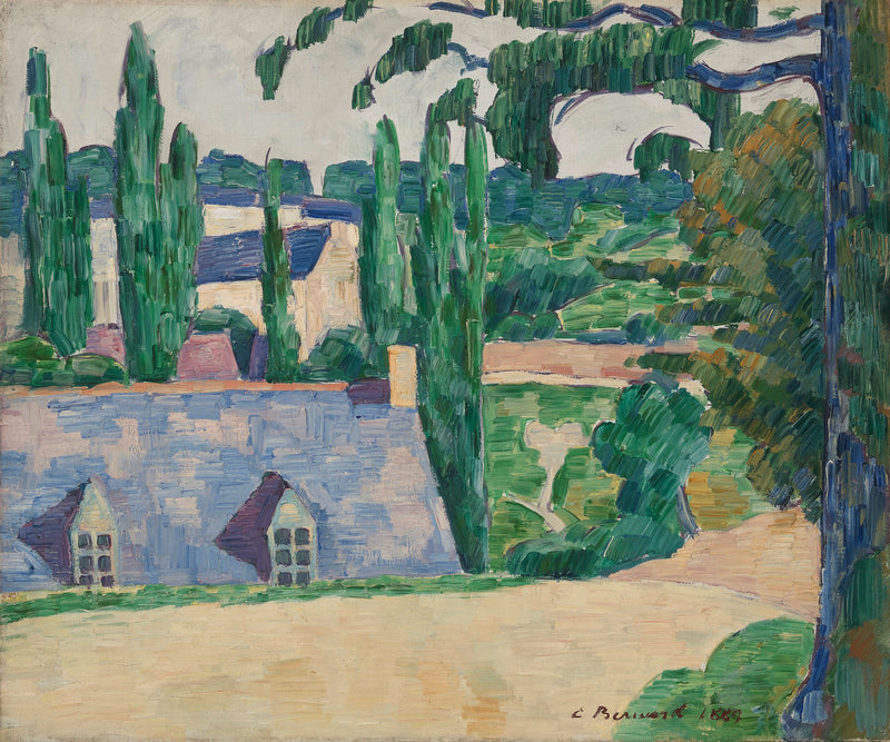 Landschaft bei Pont-Aven - Émile Bernard