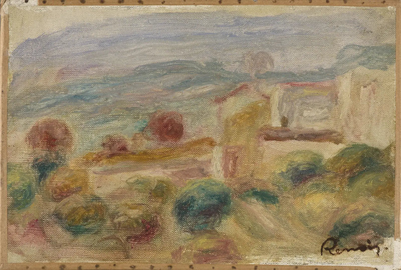 Landschaft der Provence - Pierre-Auguste Renoir
