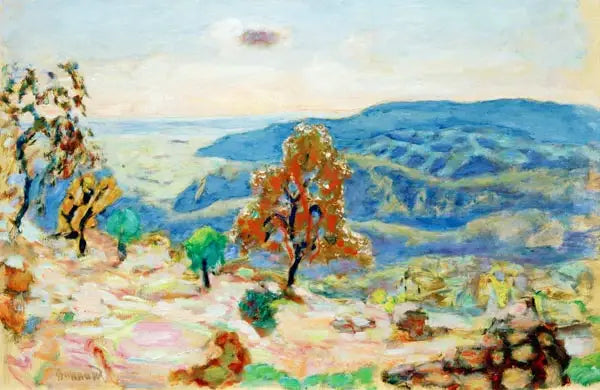 Berglandschaft - Pierre Bonnard