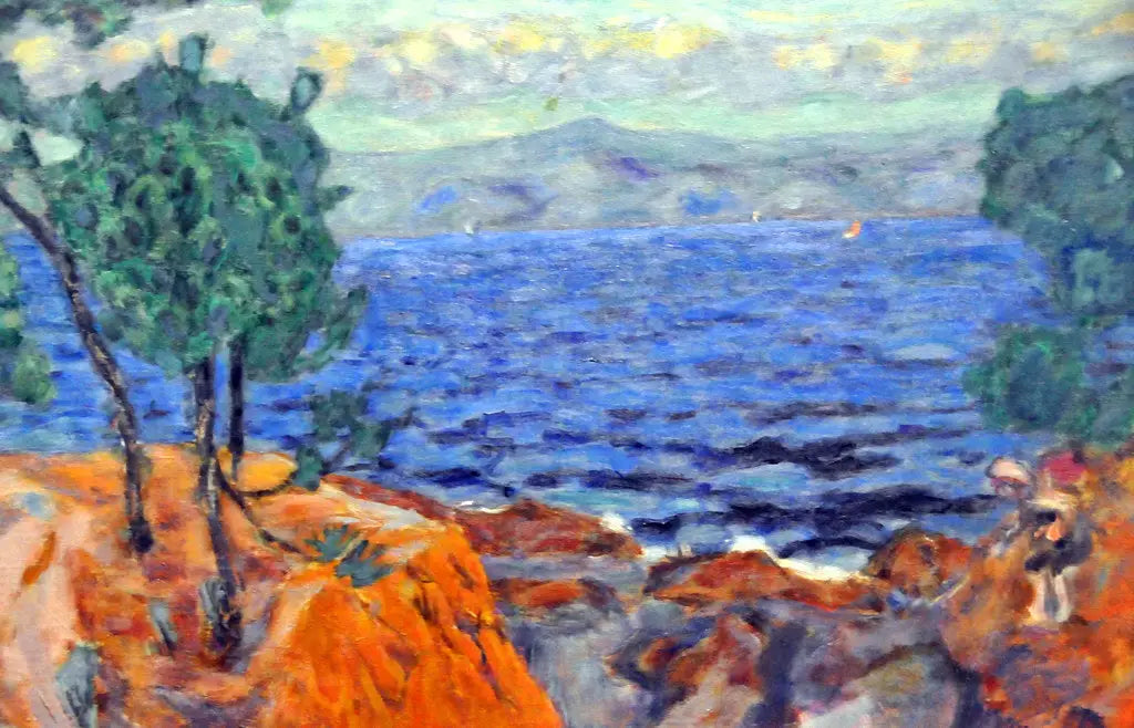 Reproduction du tableau « Paysage du sud de la France - Pierre Bonnard » par Alpha Reproduction en peinture à l’huile