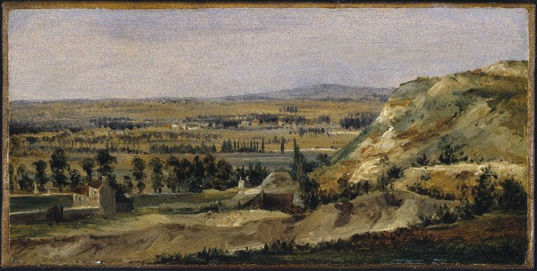 Paysage panoramique - Théodore Rousseau