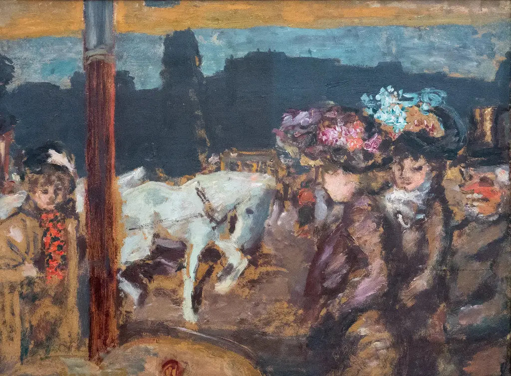 Reproduction du tableau « Place Clichy - Pierre Bonnard » par Alpha Reproduction en peinture à l’huile