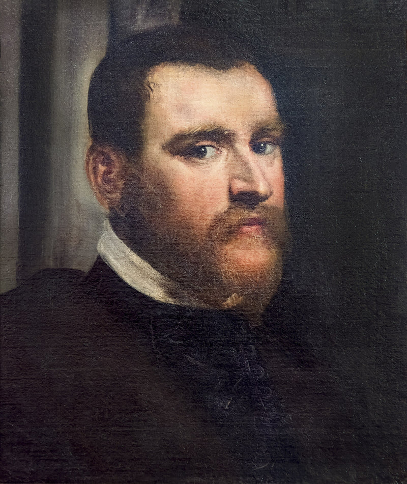 Porträt zugeschrieben an den edlen venezianischen Zuan Pietro Ghisi - Jacopo Tintoretto