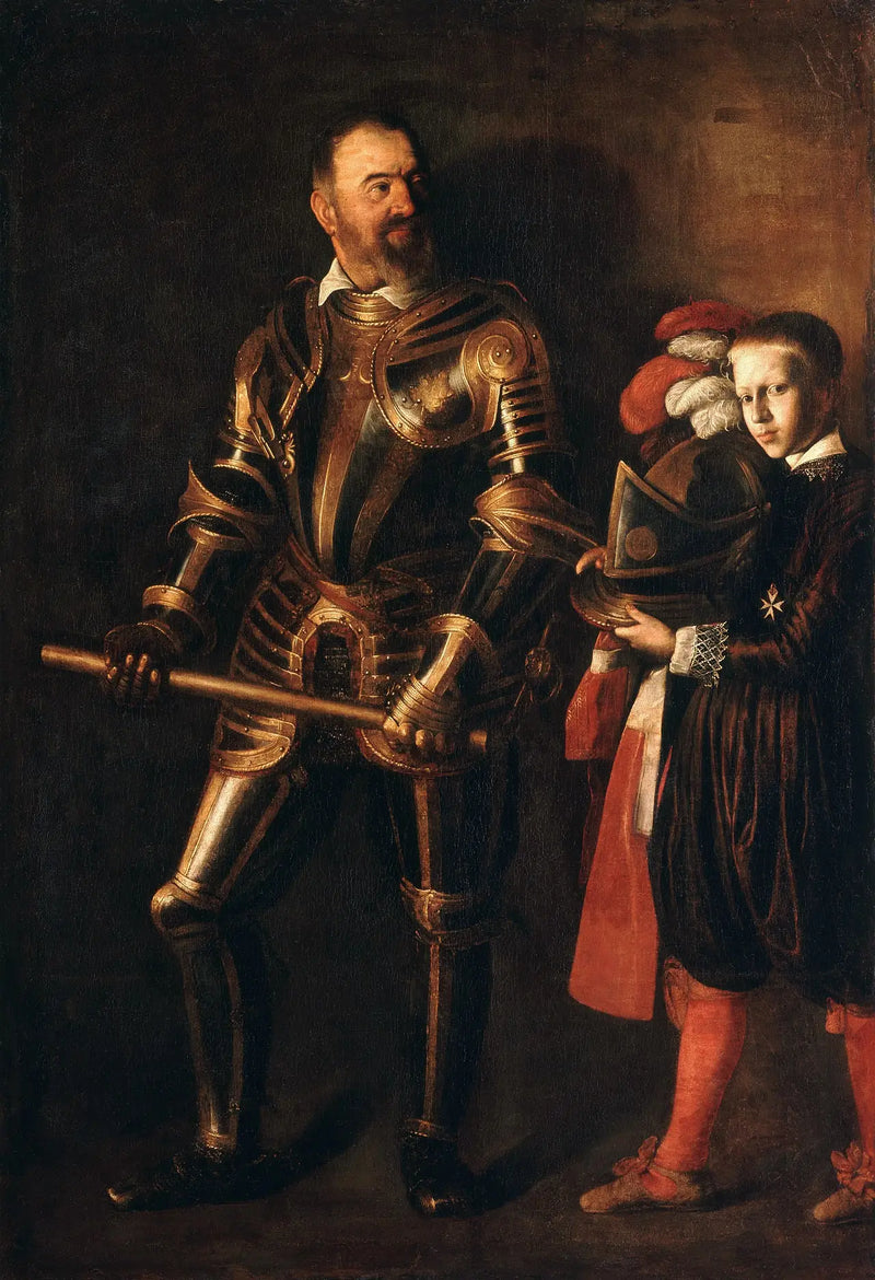 Porträt von Alof de Wignacourt - Caravaggio