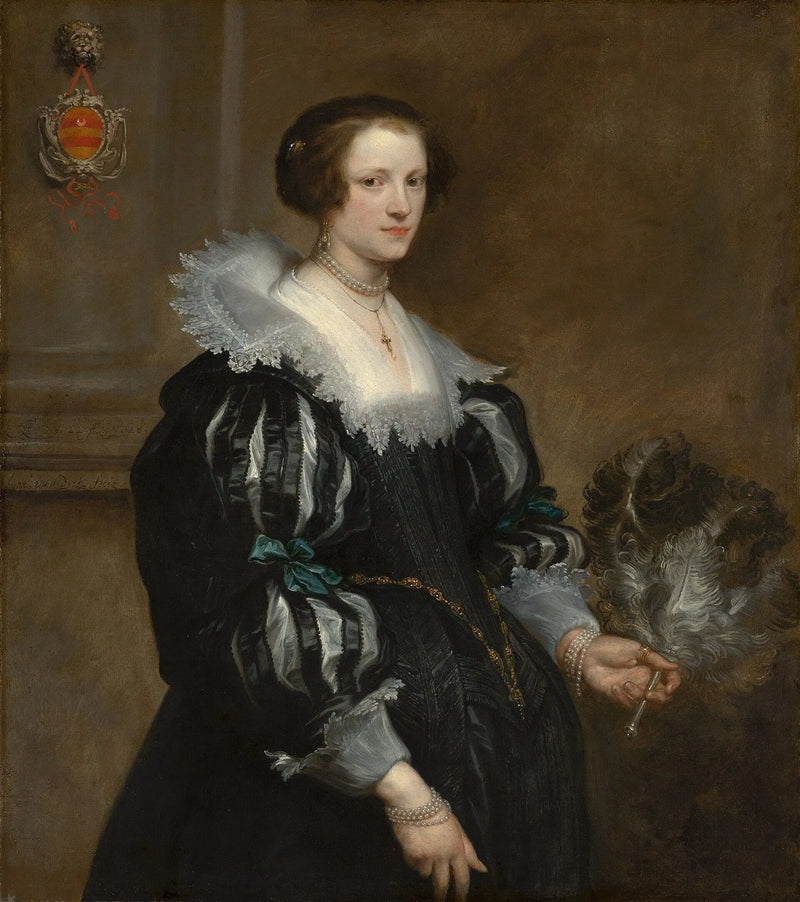 Portrait von Anna Wake (1605-1669) - Antoine van Dyck