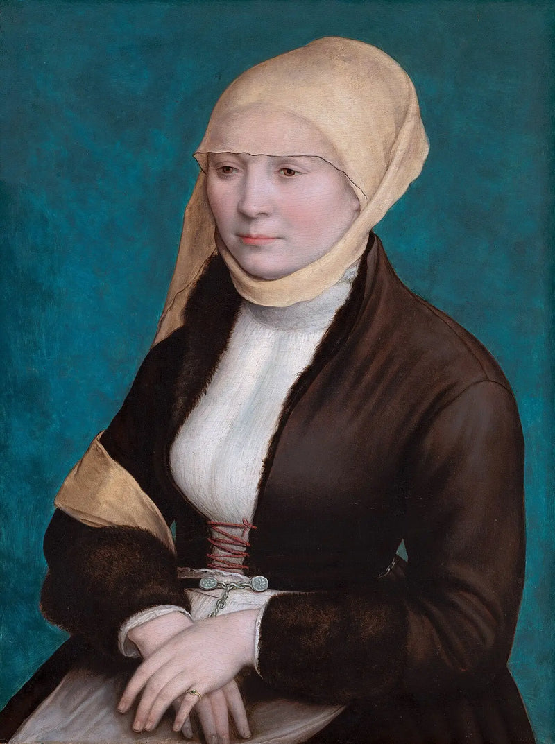 Portrait einer jungen Frau - Hans Holbein der Jüngere