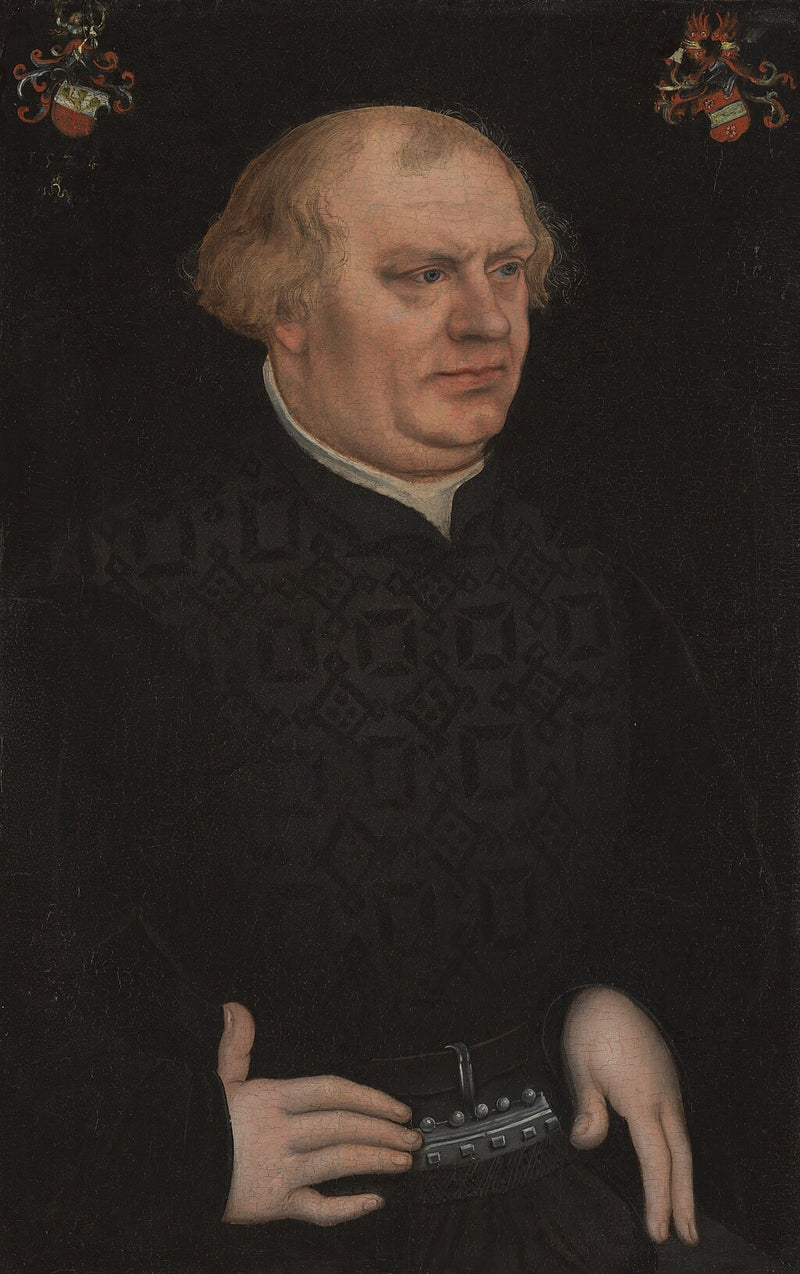 Porträt eines Mannes, wahrscheinlich Johan Feige - Lucas Cranach der Ältere