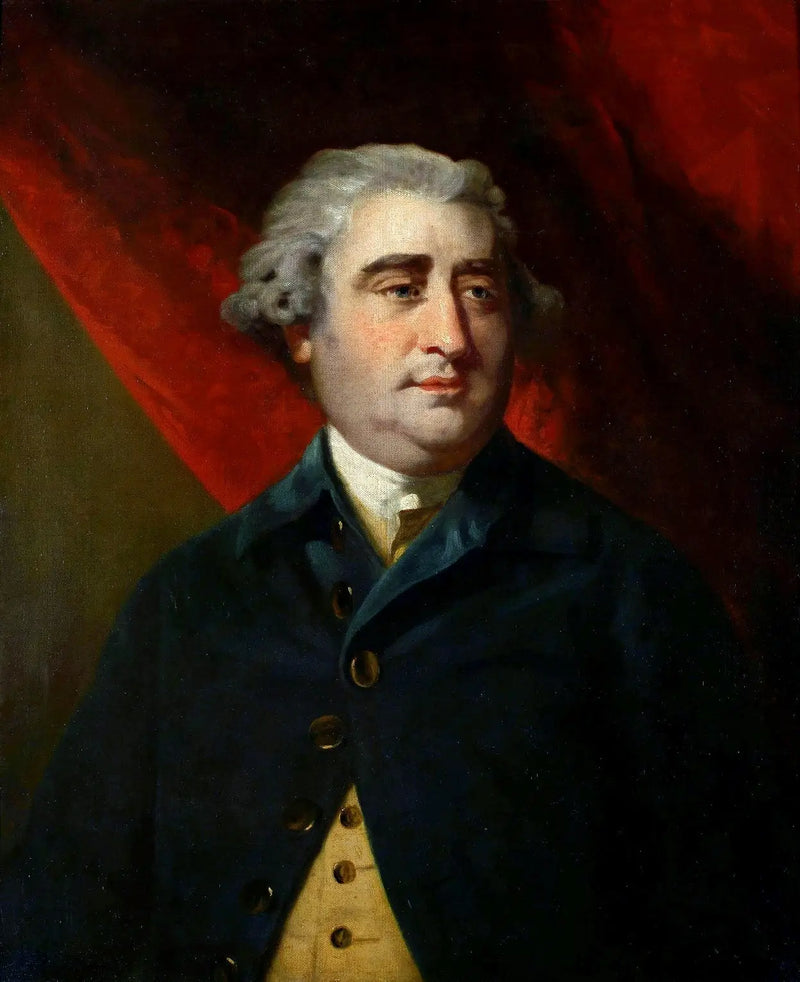 Porträt von Charles James Fox. - Joshua Reynolds