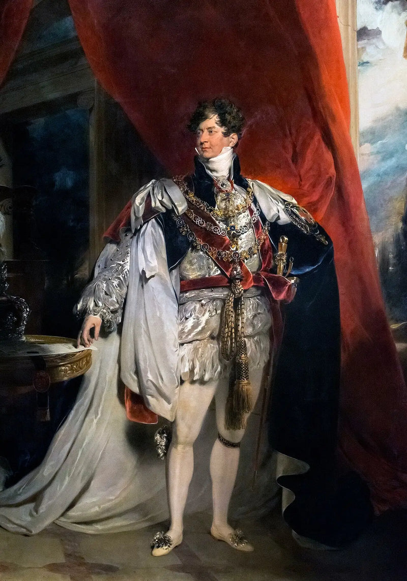 Porträt von Georg IV. von England - Thomas Lawrence