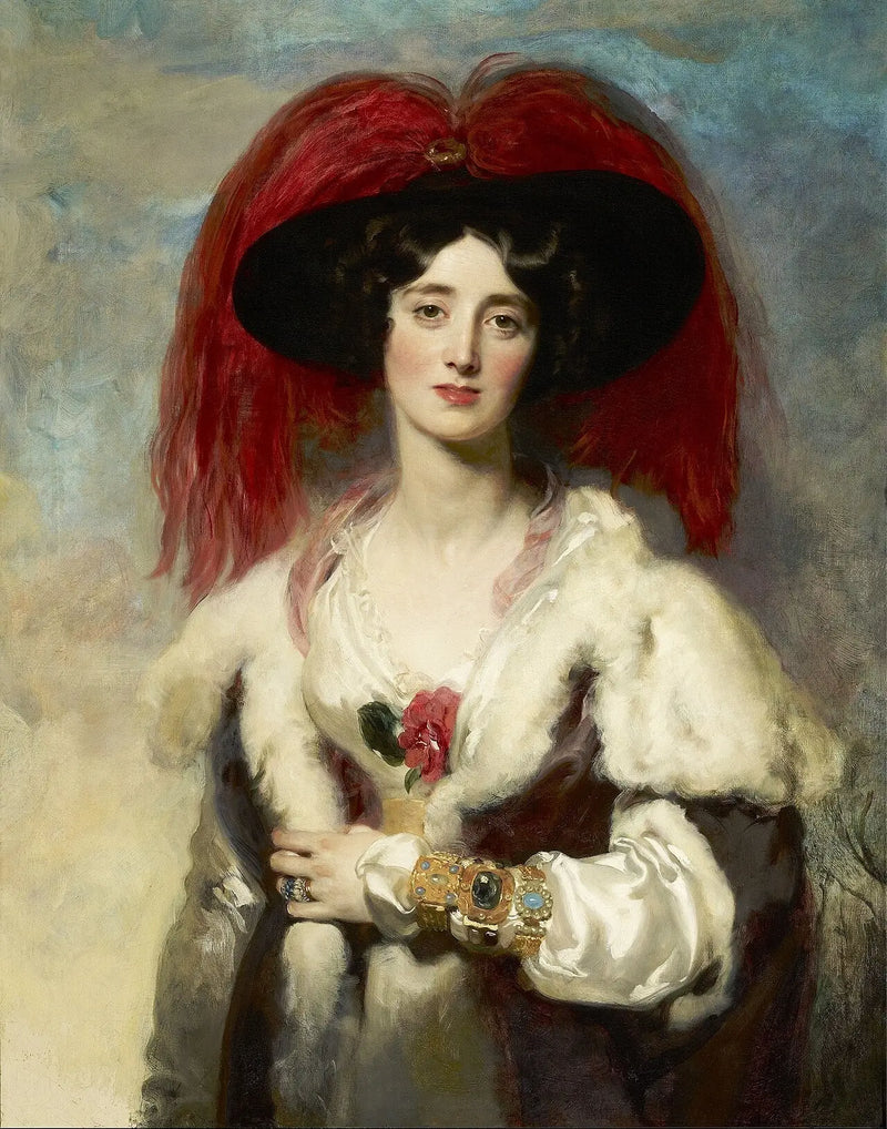 Portrait von Julia, Lady Peel - Thomas Lawrence