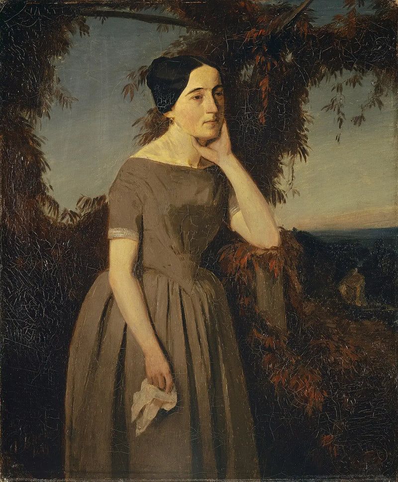 Portrait von Louisa Schmid - Arnold Böcklin