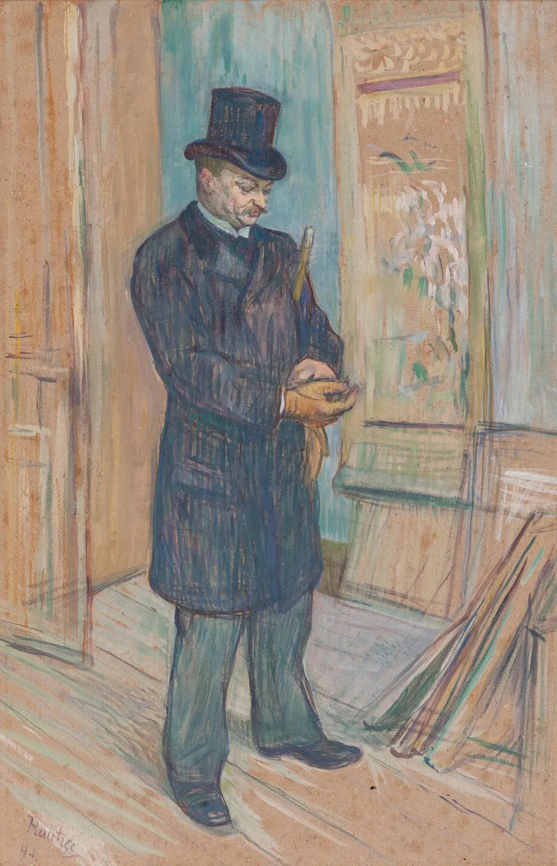 Porträt von Dr. Henri Bourges - Henri de Toulouse-Lautrec