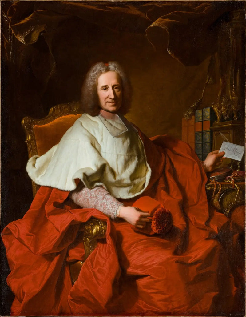 Porträt des Kardinals Guillaume Dubois - Hyacinthe Rigaud
