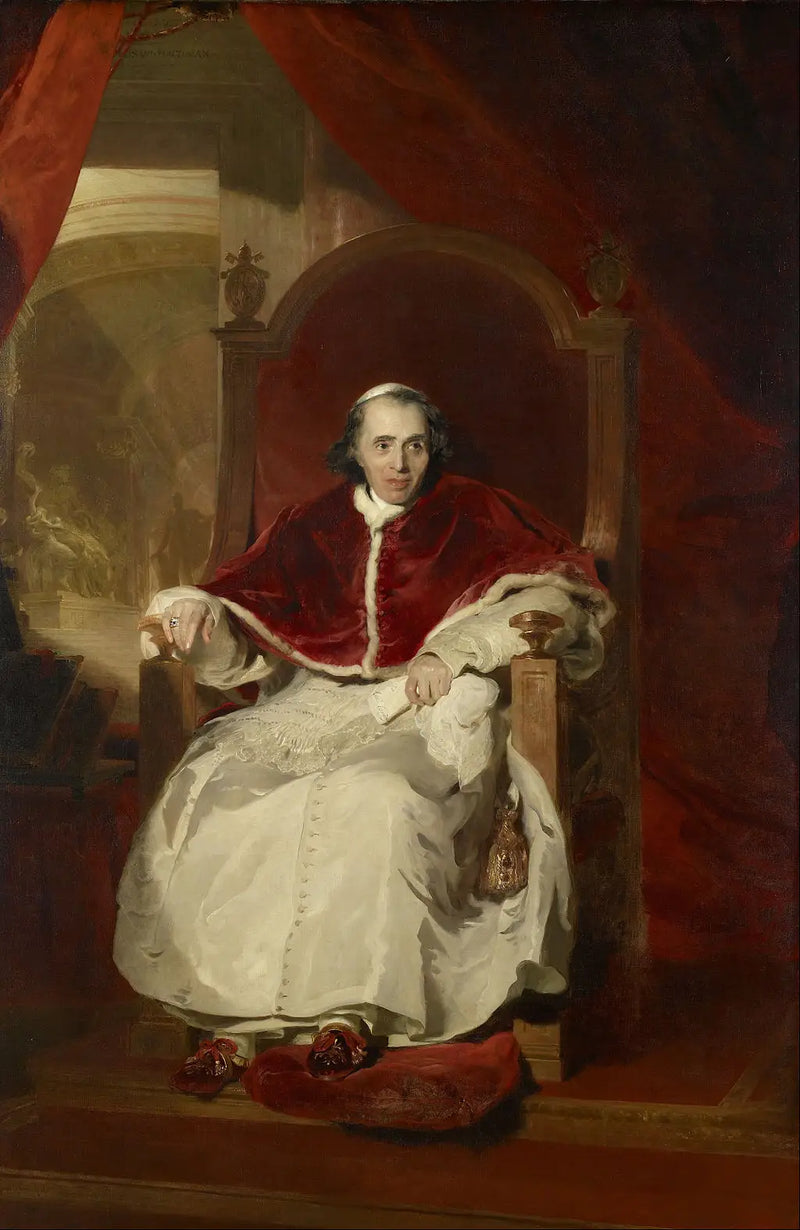 Porträt des Papstes Pius VII - Thomas Lawrence