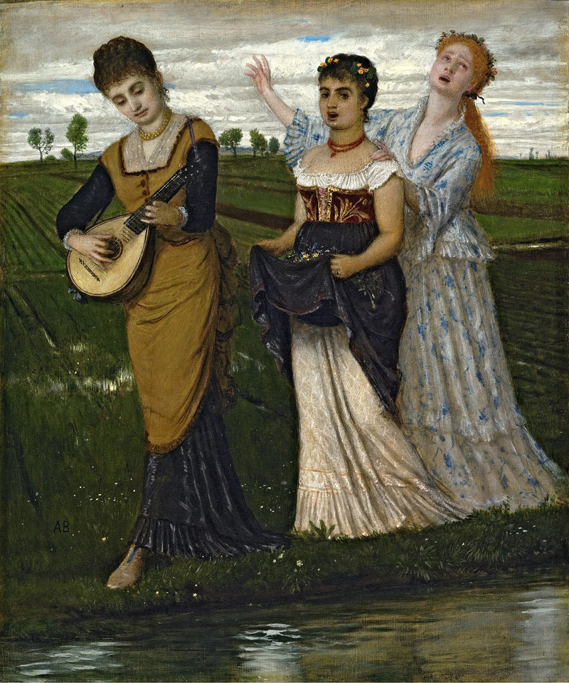 Frühling (Chants du printemps) - Arnold Böcklin