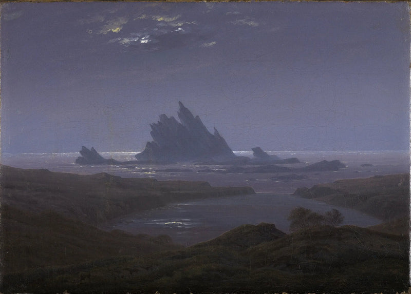 Felsriff am Meer - Caspar David Friedrich