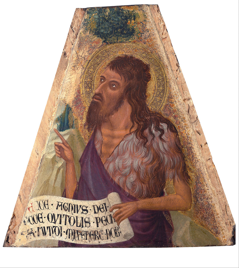 Johannes der Täufer - Ambrogio Lorenzetti