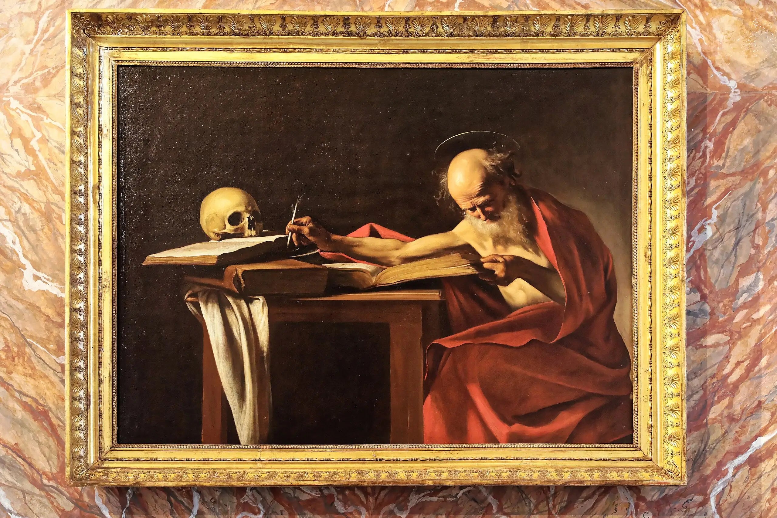 Saint Jérôme - Le Caravage - Alpha Reproduction