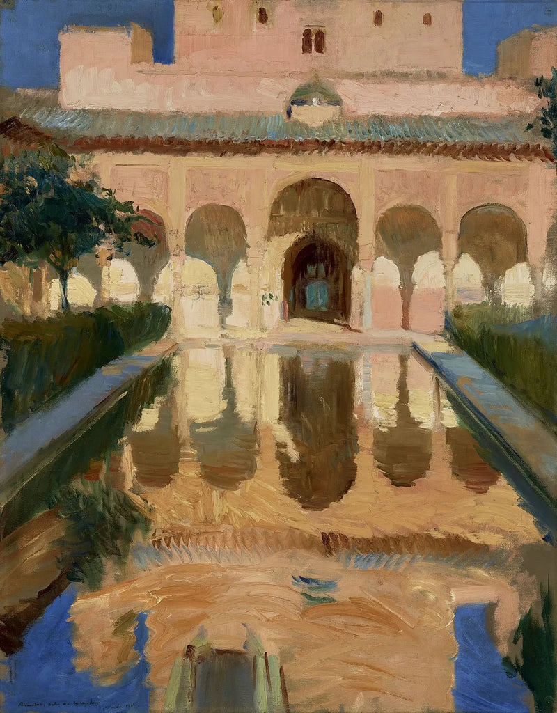 Botschafterzimmer, Alhambra, Granada - Joaquín Sorolla