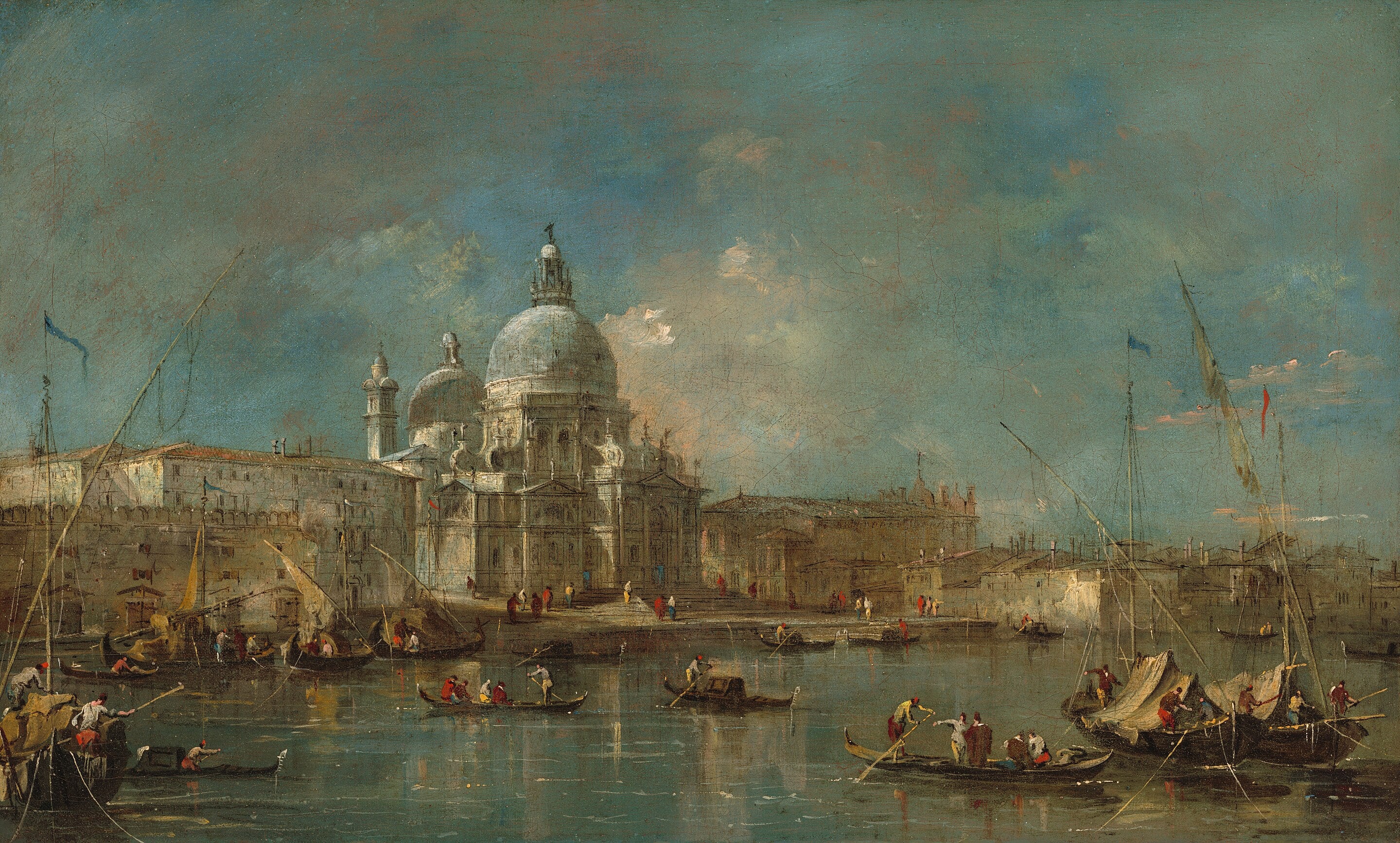 Santa Maria della Salute - Francesco Guardi - Alpha Reproduction