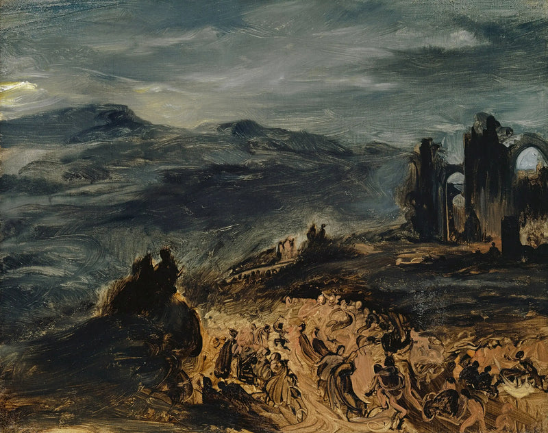 Szene des Sabbats - Eugène Delacroix