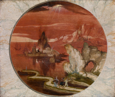 Sodoma et Gomora en feu - Joachim Patinier