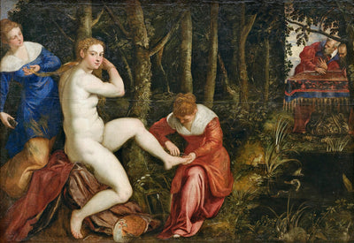 Suzanne au bain - Jacopo Tintoretto - Alpha Reproduction