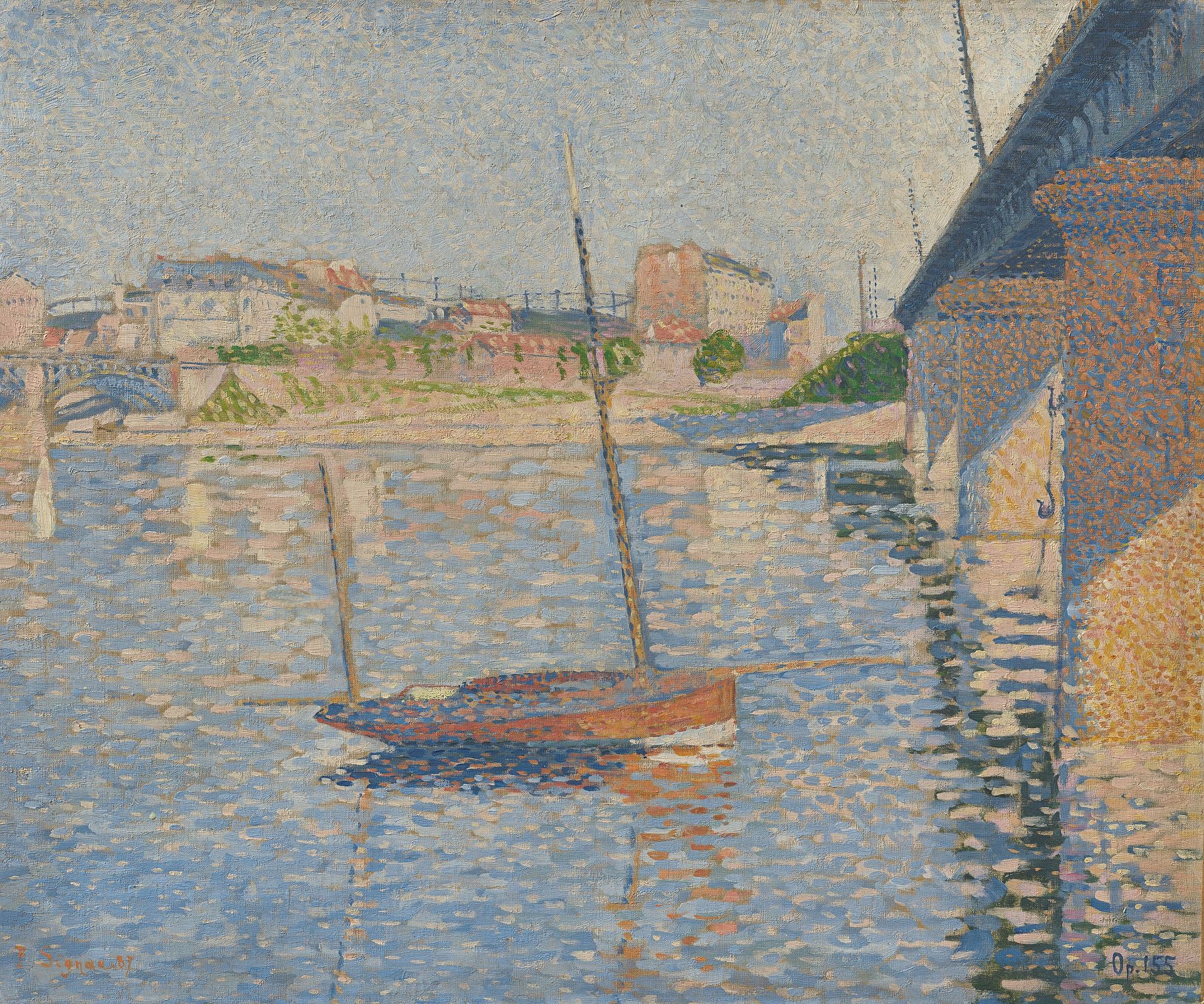 Reproduction du tableau « Tondeuse - Paul Signac » par Alpha Reproduction en peinture à l’huile