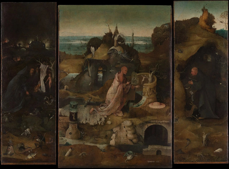 Triptychon der Eremiten - Hieronymus Bosch