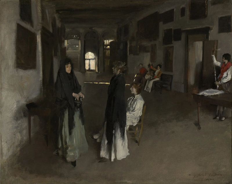 Ein venezianisches Interieur - John Singer Sargent