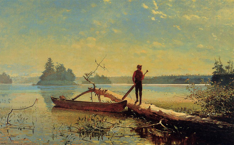 Un lac des Adirondacks - Winslow Homer