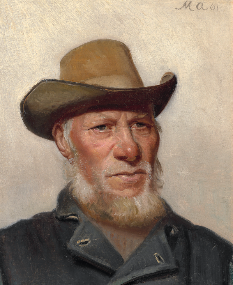 Ein Fischer aus Skagen. -Michael Peter Ancher